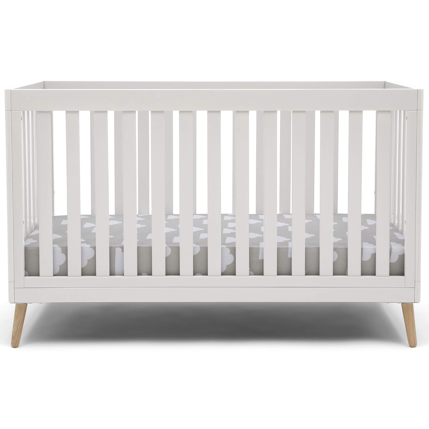 Delta Children Essex 4-in-1 Convertible Crib — A full-size crib that takes a standard mattress, without the premium price.